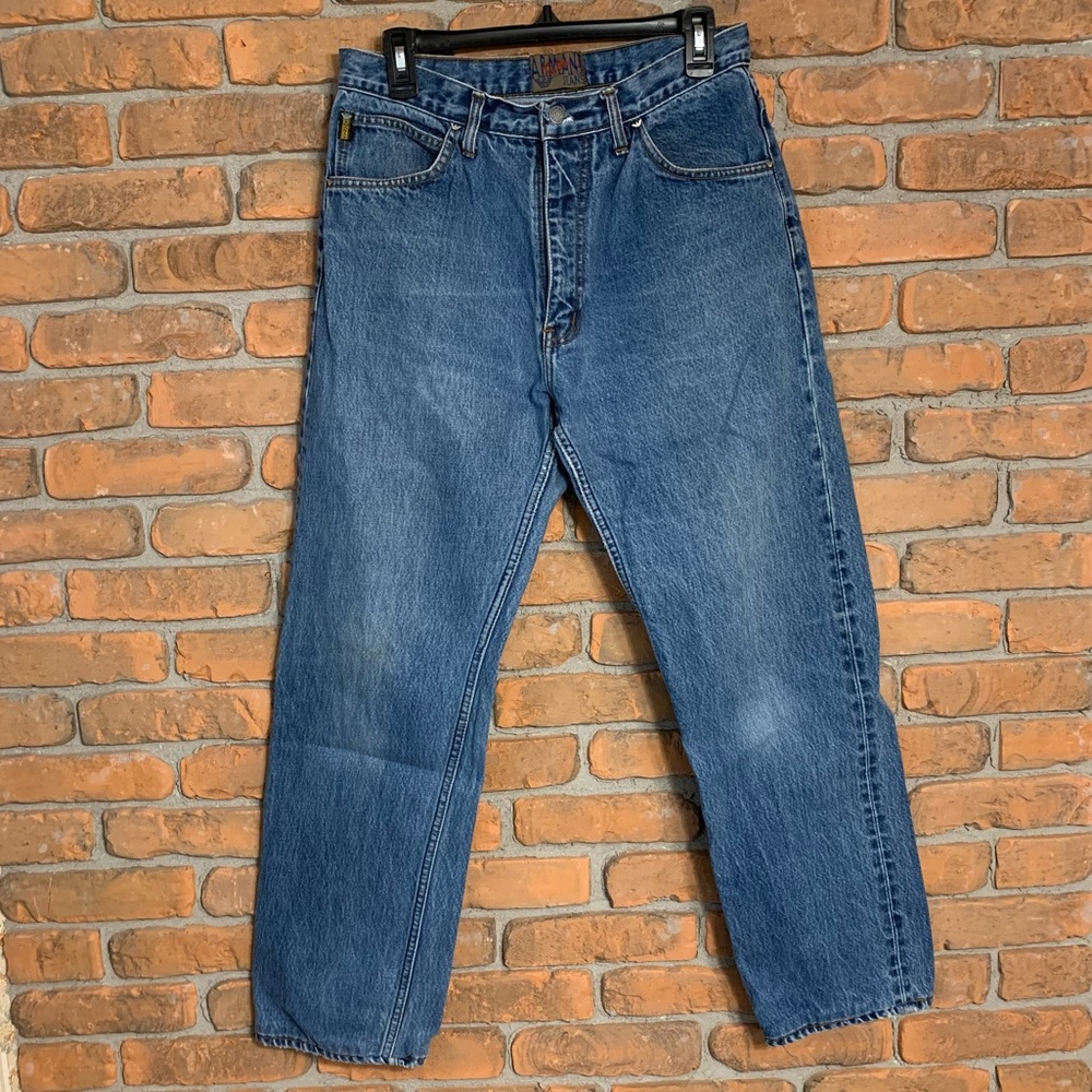 Vintage Armani True Blue Jeans